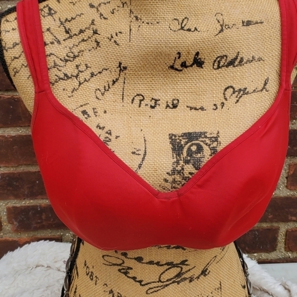 Cacique Red underwire Plus Size bra 38DDD - Picture 5 of 5